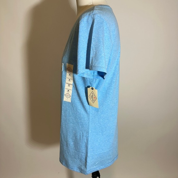 NWT St. John's Bay Blue Seahorses Short Sleeve Crew Neck T-Shirt Womens Medium M - Picture 4 of 9